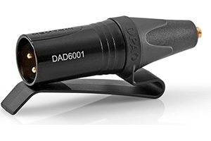DPA DAD6001 microdot naar XLR adapter voor DPA headset
